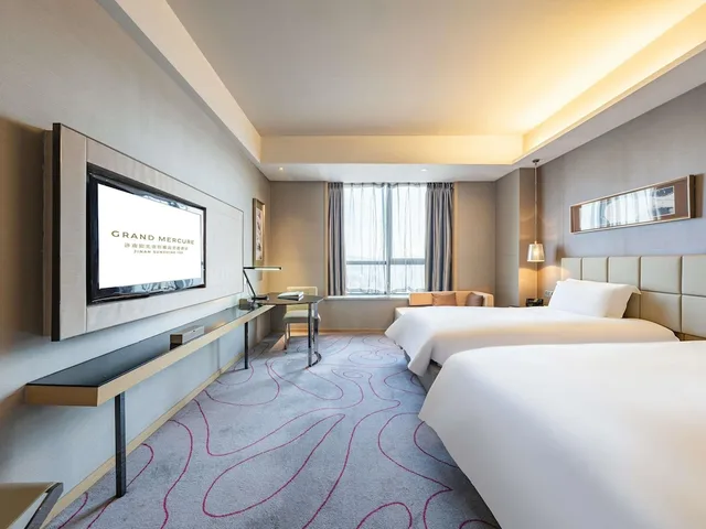غرفة سوبيريور بسريرين منفصلين، Grand Mercure Jinan Sunshine 1/10