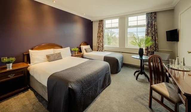 Room, 1 Double and 1 Single Bed, Garden Wing، TWIN TREES HOTEL AND LEISURE CLUB(FORMERLY Downhill House Hotel) 1/6