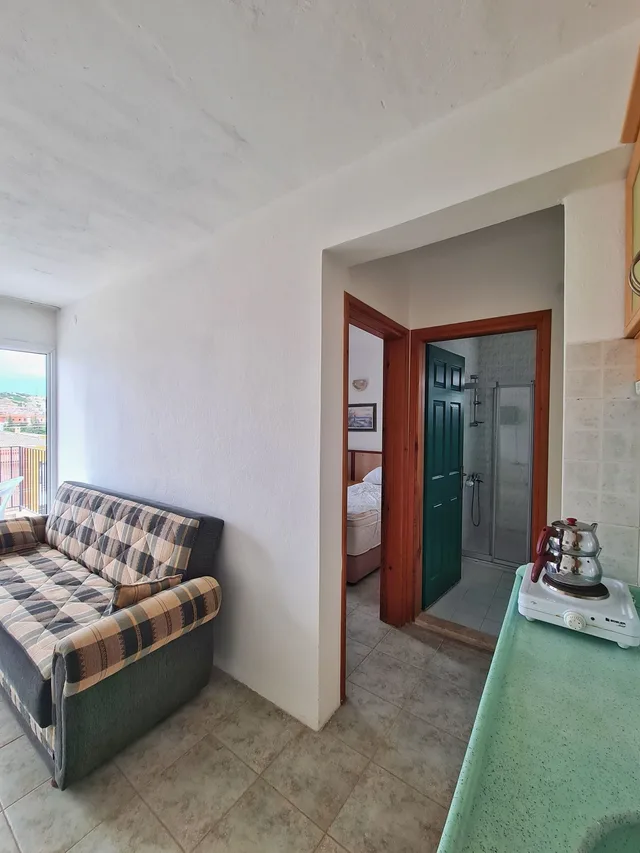 شقة كومفورت بسرير مزدوج بشرفة بغرفة نوم واحدة مع أريكة، Fora Apart Otel 7/10