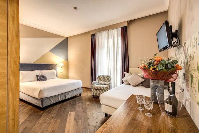 غرفة قياسية رباعية بسريرين مزدوجين، Boutique Hotel Galatea 2/8