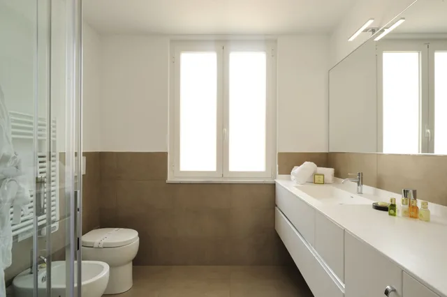 بنتهاوس بسريرين منفصلين وسرير كوين بغرفتي نوم مع أريكة، Residence San Marco Suites & Apartments 7/10