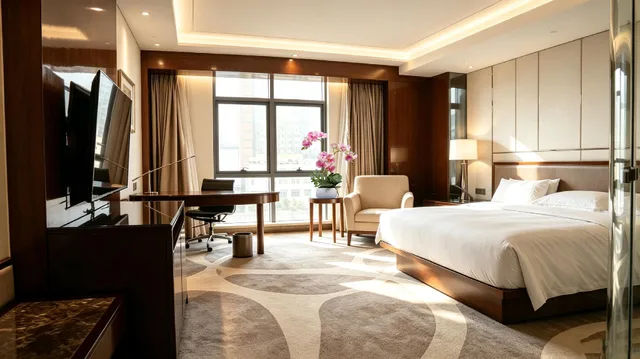 Business, King Bed, LVSHOU Hotel Shanghai 2/3