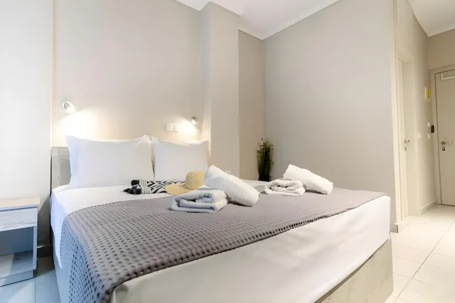 غرفة بسرير مزدوج أو سريرين منفصلين، Samel Hotel 1/2