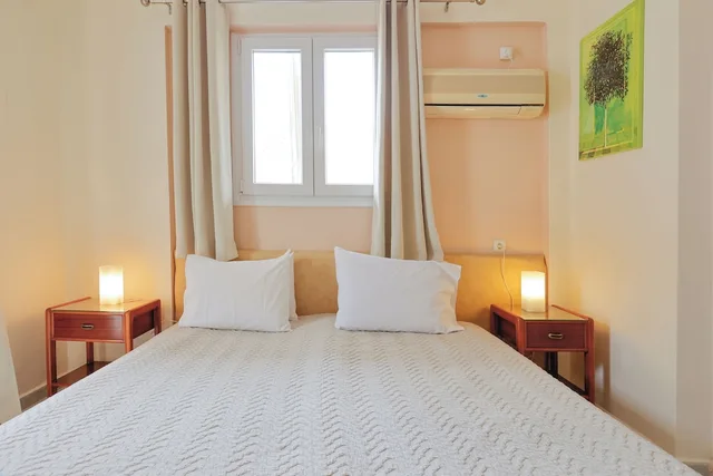 استوديو أساسي بسريرين منفصلين بإطلالة على الجبل، Ballas Apartments 3/5