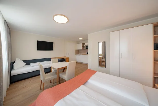 شقة بسرير كوين مع أريكة، Adlerhof 3/8