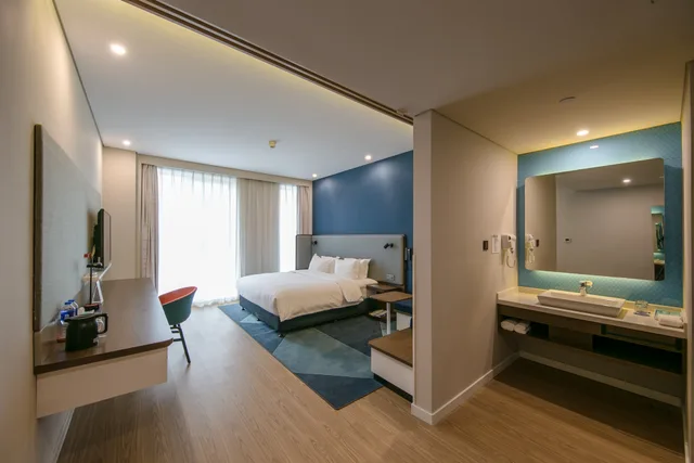 غرفة قياسية بسرير كينج لذوي الإعاقة، Holiday Inn Express Hefei High Tech 4/8