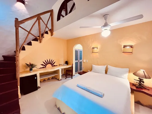 جناح عائلي بسرير كوين وسريرين فرديين، Hotel La Tortuga 4/10