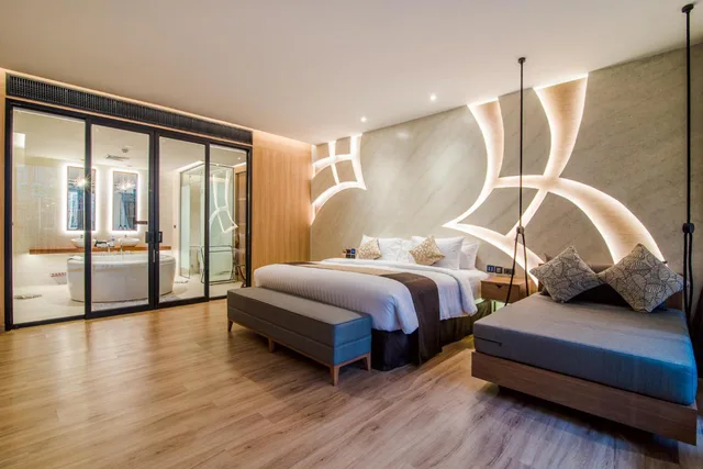 غرفة عائلية بغرفتي نوم بمسبح خاص، The Yana Villas Hua Hin 5/10