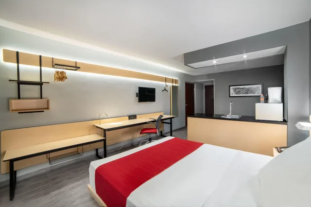 جناح بسرير كوين، City Express by Marriott Puebla Centro 1/4