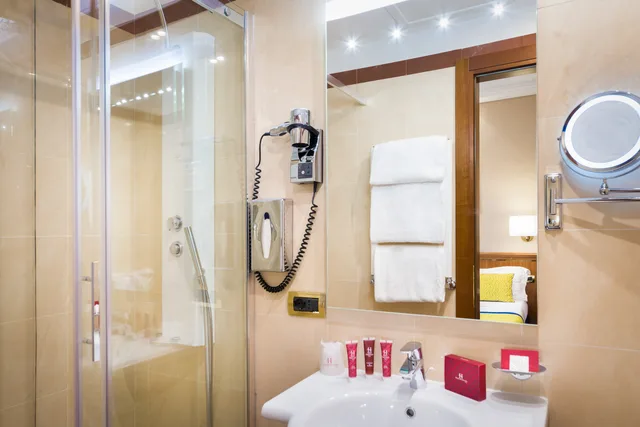 غرفة قياسية مفردة بسرير مزدوج، Diocleziano Hotel 3/3