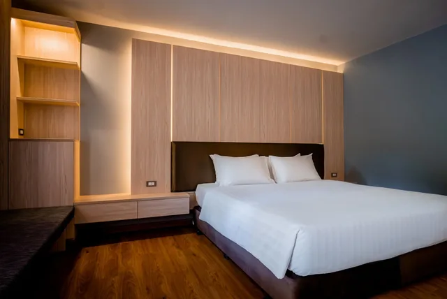 غرفة بريميوم ديلوكس بسرير كوين، Thanthip Beach Resort 3/10