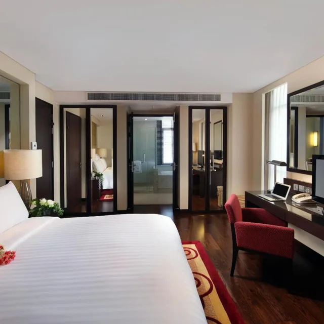 جناح بغرفتي نوم، Marriott Executive Service Apartment Sathorn Vista 4/10
