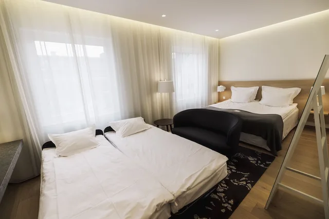 غرفة رباعية بسريرين منفصلين، PM & Vanner Hotel 1/1