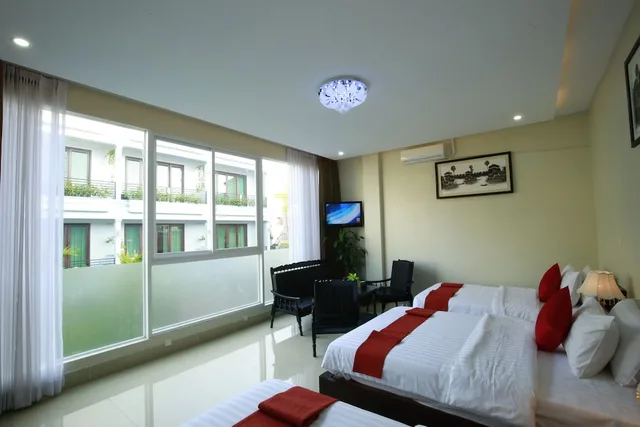 غرفة عائلية بسرير مزدوج وسريرين منفصلين، Chheng Residence 1/3