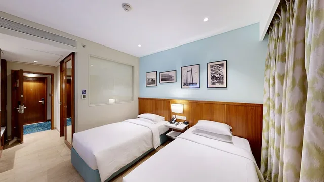 غرفة ديلوكس بسريرين منفصلين بإطلالة على المدينة للمدخنين، Fairfield by Marriott Kolkata 3/10