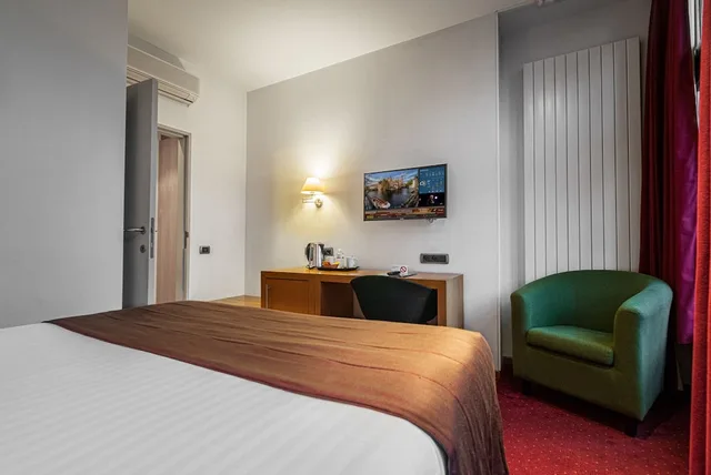 غرفة قياسية بسرير مزدوج، Hotel Bourgoensch Hof 10/10