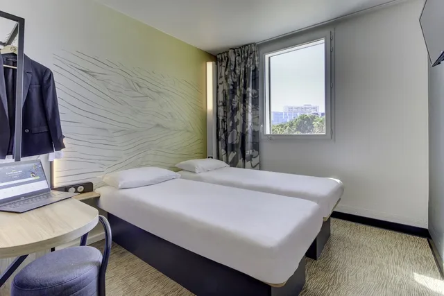 غرفة بسريرين منفصلين، B&B Hotel Marseille Prado Velodrome 5/9