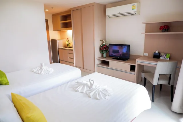 استوديو تنفيذي بسريرين منفصلين، Park Village Rama II 3/8