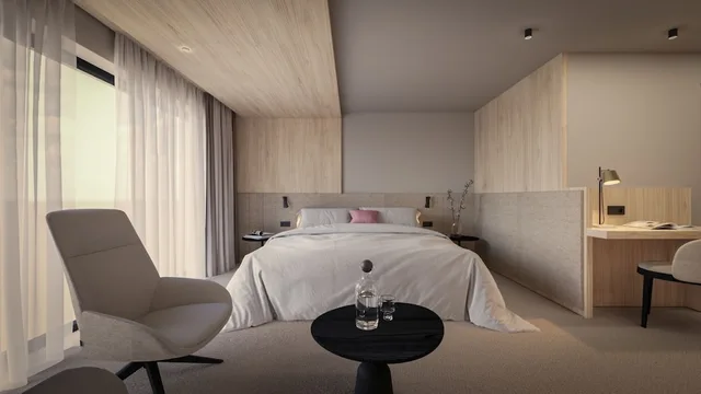 جناح شهر العسل بسرير كينج مع أريكة، Hotel COSMEA Dolomites 4/5