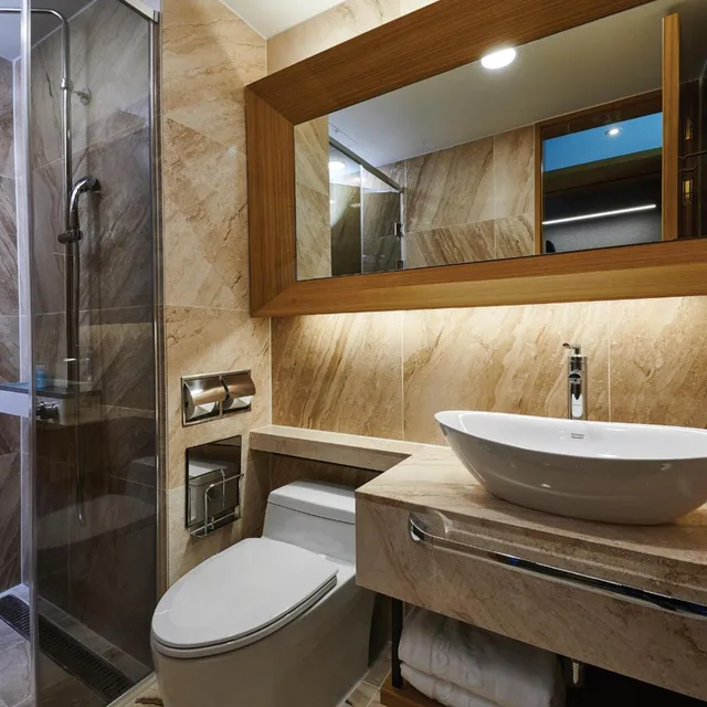 غرفة ديلوكس بسريرين منفصلين بشرفة، Traum Valley Hotel (ex. Jeongseon Grand Intoraon Hotel) 3/6