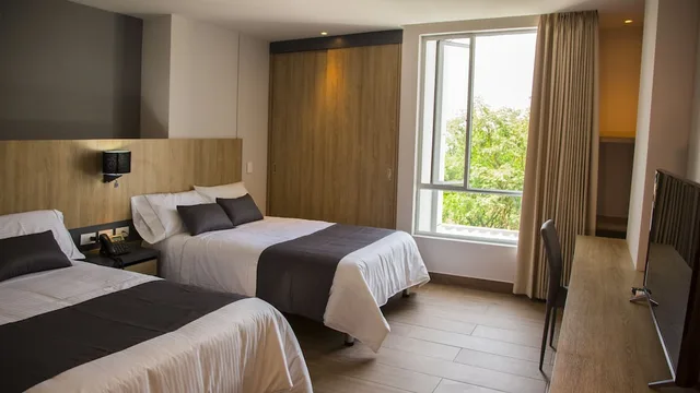 غرفة قياسية بسريرين منفصلين، Hotel Plaza del Lili 3/4