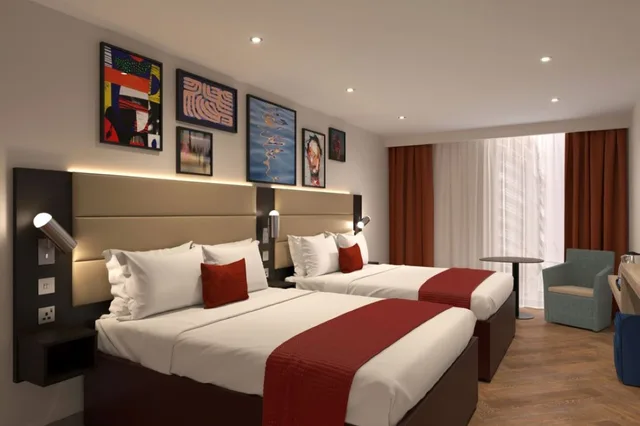 غرفة ديلوكس ثلاثية، Maldron Hotel Finsbury Park 1/1