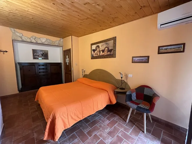 غرفة بسرير كوين، Agriturismo Poggio Del Drago 9/10