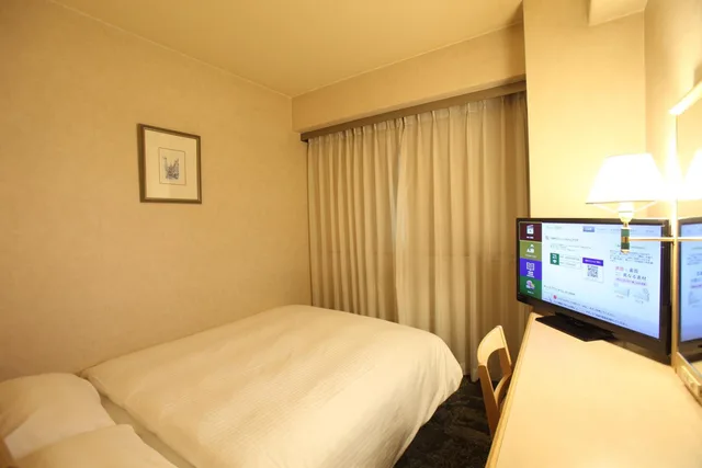 غرفة بسرير نصف مزدوج، Kurume Washington Hotel Plaza 1/8