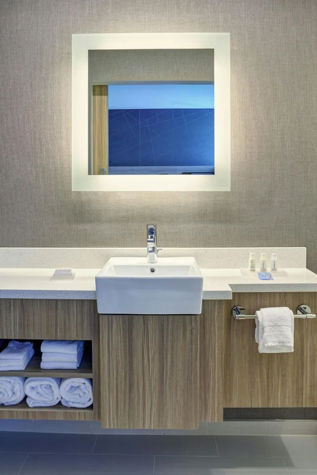 جناح بسرير كينج مع أريكة لذوي الإعاقة، Springhill Suites Grand Rapids West 9/10