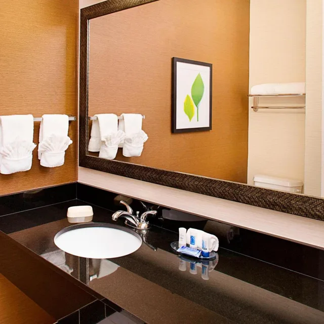غرفة بسريرين كوين بحوض استحمام لذوي الإعاقة، Fairfield Inn Suites By Marriott San Antonio Seaworld 2/2