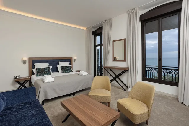جناح جونيور بسريرين منفصلين بإطلالة على البحر، Westminster Hotel and Spa Nice 9/10
