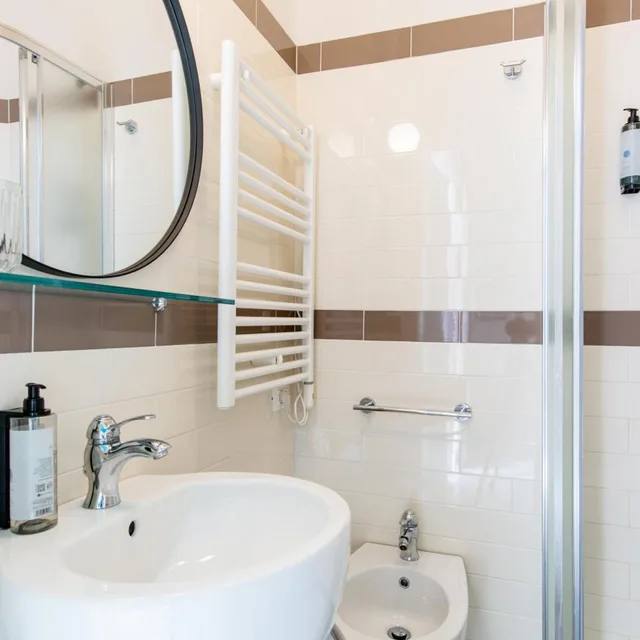 غرفة رباعية بإطلالة على البحر، Hotel Belvedere Mare 10/10