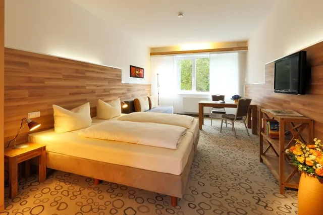 شقة بزنس بسرير مزدوج مع أريكة، Petul Apart Hotel Am Ruhrbogen 3/4