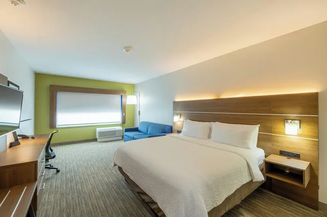 جناح بسرير كينج مع أريكة لذوي الإعاقة، Holiday Inn Express Suites Lindale 1/3