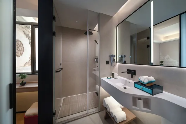 غرفة أساسية مفردة بسرير كوين، SSAW Garden Hotel Beijing 4/4