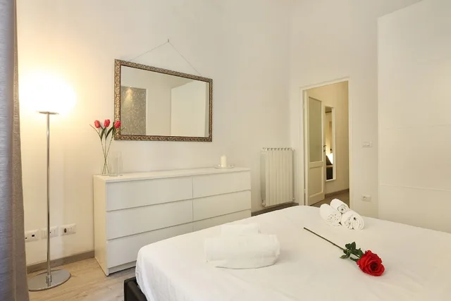 شقة بسرير كوين بغرفة نوم واحدة مع أريكة، Cristina Suite 5/5
