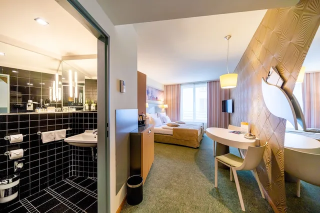غرفة كلاسيكية بسرير مزدوج أو سريرين منفصلين مع سرير إضافي، Grandium Hotel Prague 10/10