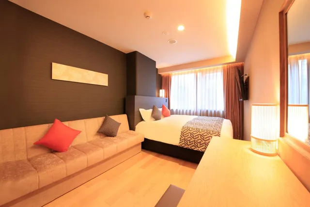 غرفة سوبيريور بسرير كوين للمدخنين، Centurion Hotel Classic Nara 2/2