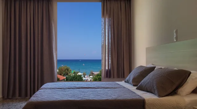غرفة ديلوكس بسرير كوين، Anetis Beach Hotel 9/10