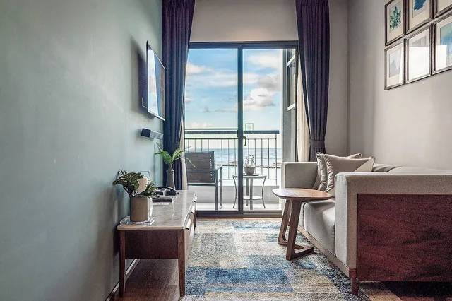 جناح بريميوم بسرير كينج بغرفة نوم واحدة، Oakwood Hotel Residence Sri Racha 5/7