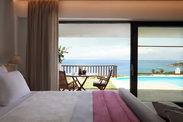 فيلا ملكية بسريرين كوين وسريرين منفصلين بـ3 غرف نوم، Elounda Mare Relais & Chateaux Hotel 3/5