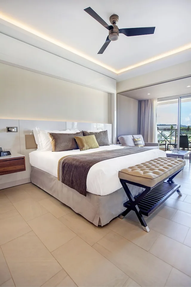 Diamond Club, Junior Suite, Luxury, King Bed, Ocean View, Sofa، Royalton Saint Lucia An Autograph Collection All Inclusive Resort 3/10