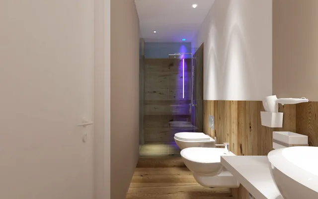 غرفة ديلوكس بسرير كوين بإطلالة جزئية على البحر، Luxmari hotel & spa 4/4
