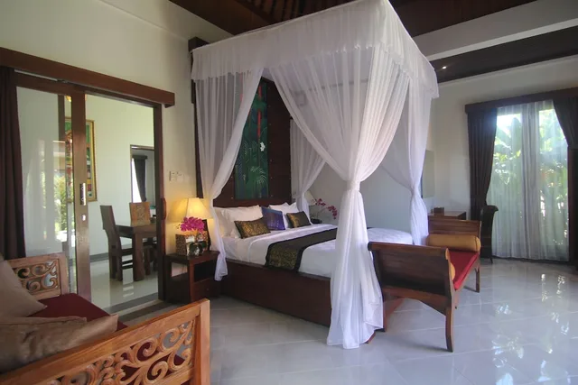 فيلا بسرير كينج بغرفة نوم واحدة بمسبح خاص، Ubud Paradise Villa 4/10