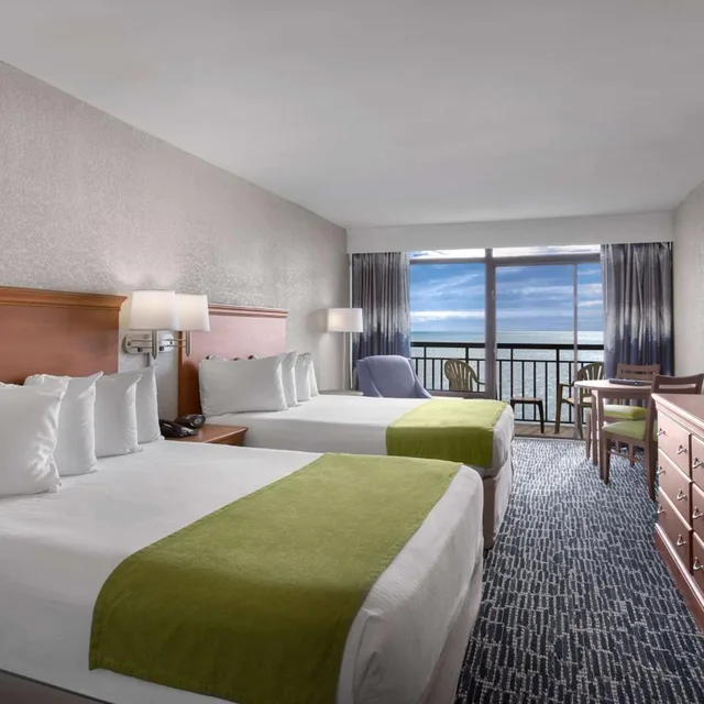 Room, 2 Queen Beds, Ocean Front, Balcony, North Wing، Dayton House Resort, BW Signature Collection 1/5