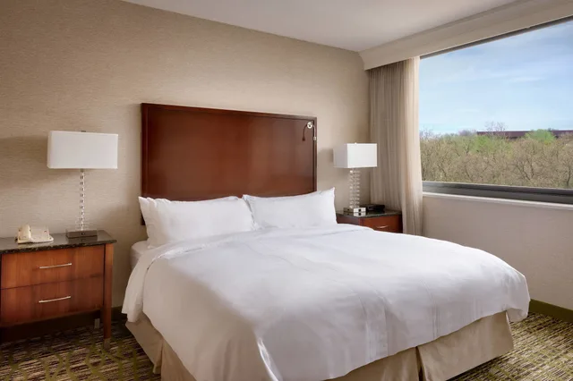 جناح بسرير كينج بغرفة نوم واحدة مع أريكة، Marriott University Park 3/8
