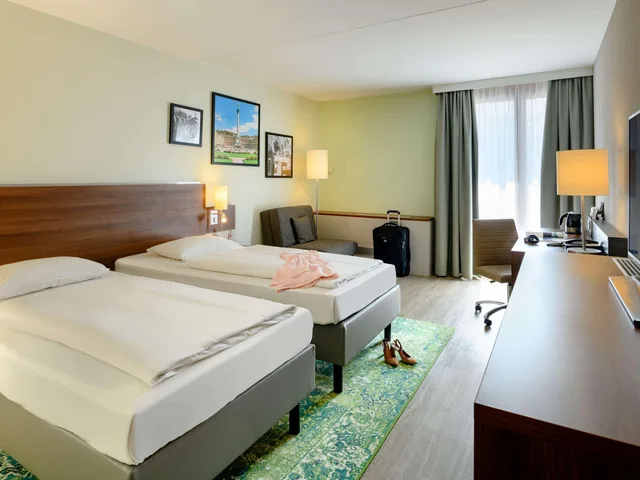 غرفة قياسية بسريرين منفصلين، Mercure Hotel Stuttgart Sindelfingen an der Messe 1/4