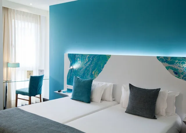 غرفة كلوب بسريرين منفصلين مع أريكة، Hotel Concordia Barcelona 4/8