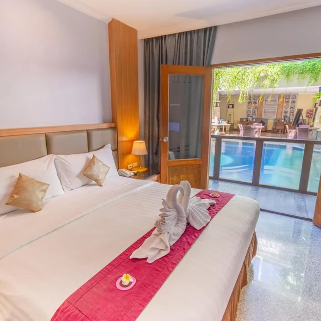 Deluxe, Double or Twin Bed, Pool Access، Famous Hotel Kuta (ex Permata Kuta Hotel by Prasanthi) 1/10