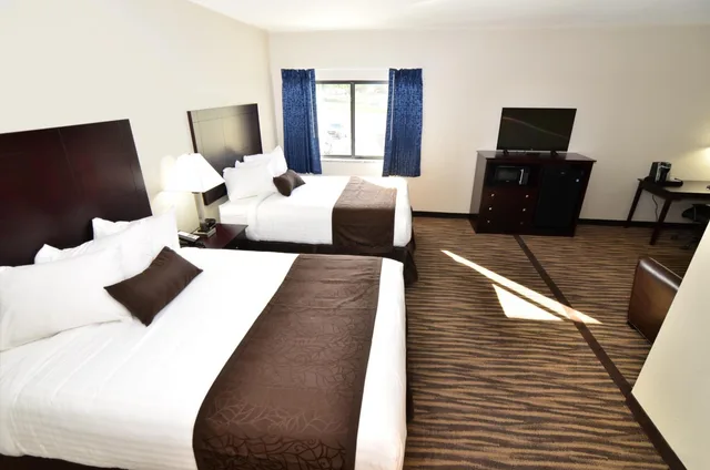 جناح بسرير كوين، Cobblestone Inn & Suites - Manning 4/8